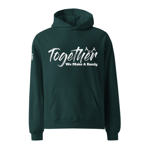 TOGETHER Unisex oversized hoodie - Image 3