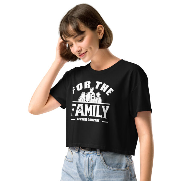 FOR THE FAMILY Women’s crop top - Image 2