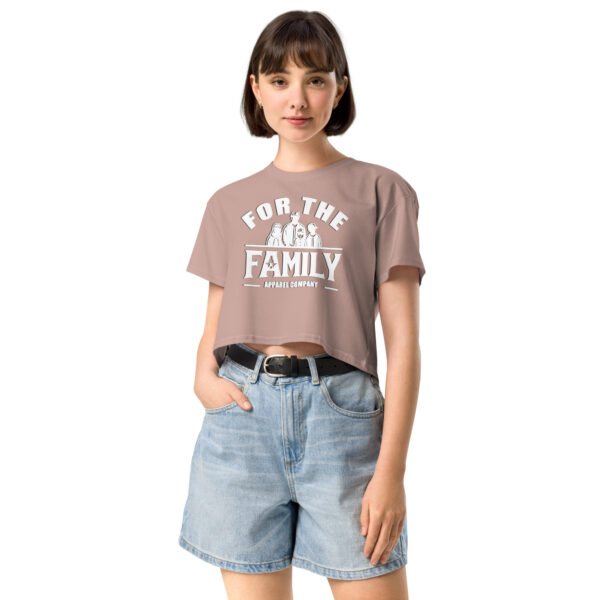 FOR THE FAMILY Women’s crop top - Image 10