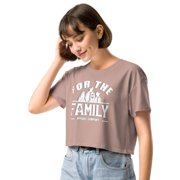 FOR THE FAMILY Women’s crop top - Image 11