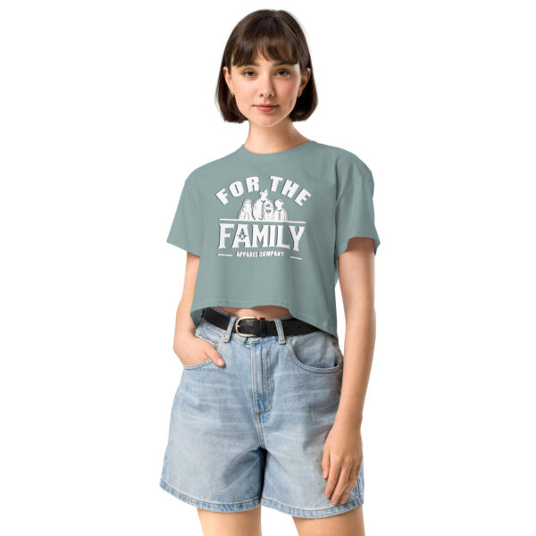 FOR THE FAMILY Women’s crop top - Image 6