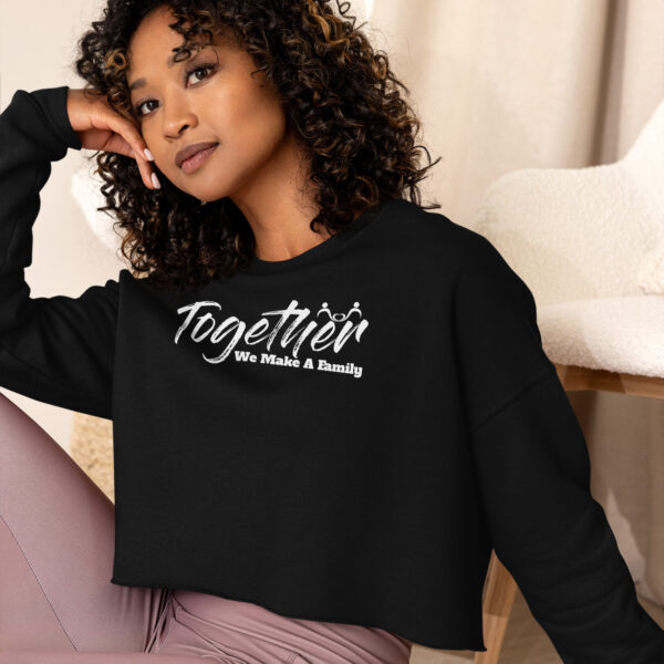 TOGETHER Crop Sweatshirt - Image 2